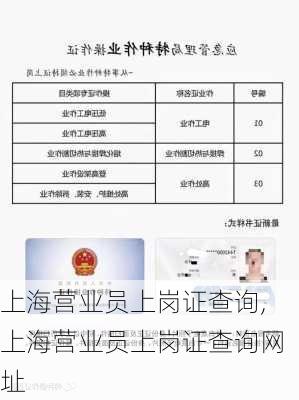 上海营业员上岗证查询,上海营业员上岗证查询网址